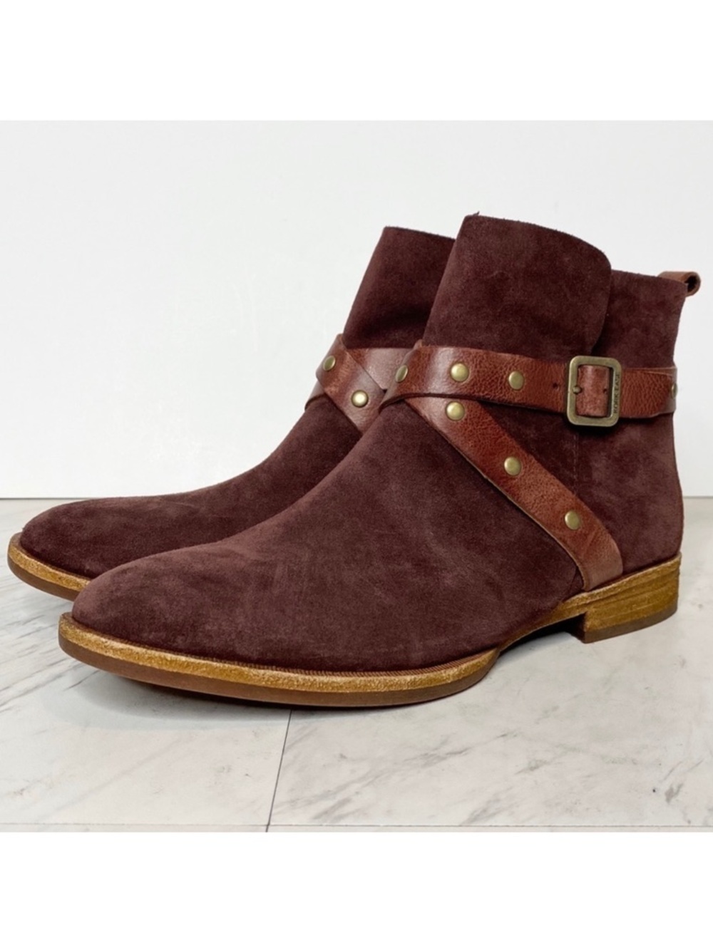 Kork Ease Kenai Burgundy Suede Bootie 6M